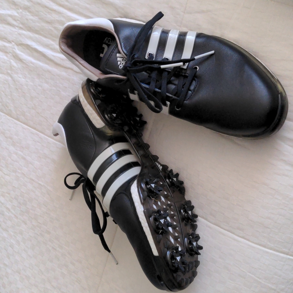 Adidas Boost in perfect shape golf shoes. Black size 9.5